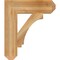 Ekena Millwork Imperial Craftsman Rough Sawn Bracket, Western Red Cedar, 6"W x 24"D x 28"H BKT06X24X28IMP04RWR - alternate 2
